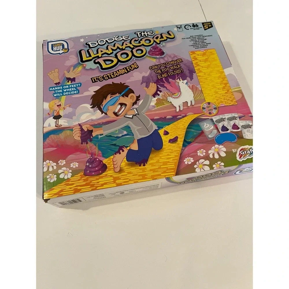Dodge the Llamacorn Doo Game